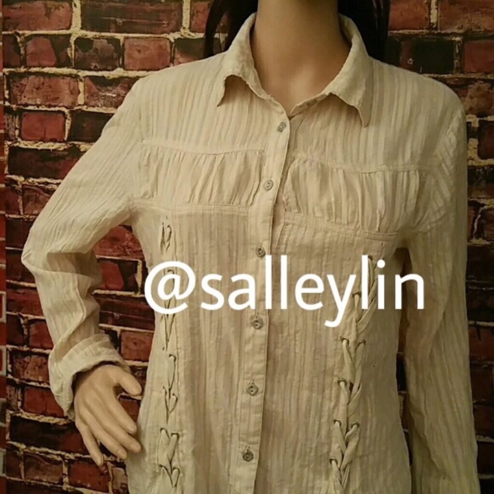 🔵Woven Blouse